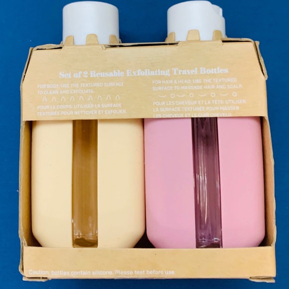 NWT Urban Outfitters Silicone Travel Bottles - Picture 4 of 5